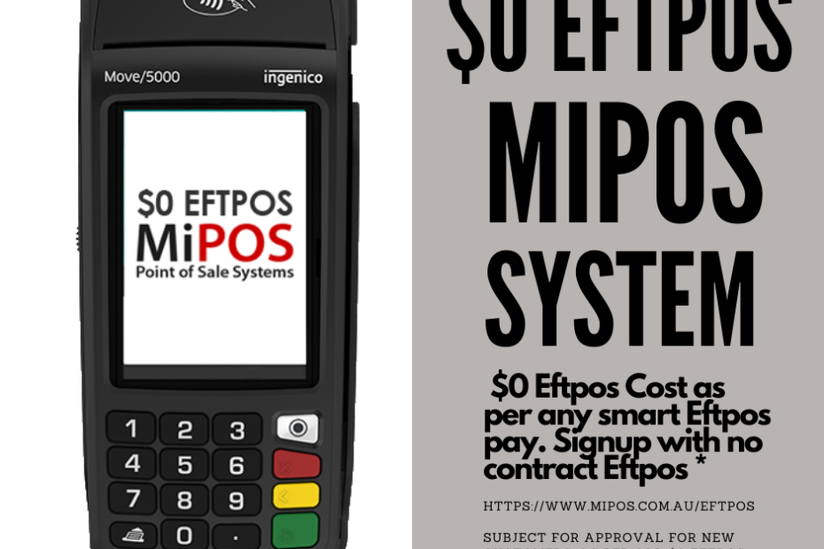 Zero Cost Eftpos from MiPOS Systems